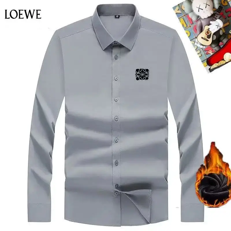 Hermès and Loewe fleece-lined shirts — photo 7 of 8