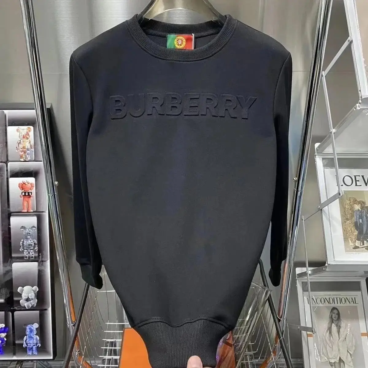 Burberry Embossed Logo Sweatshirt — photo 7 of 7