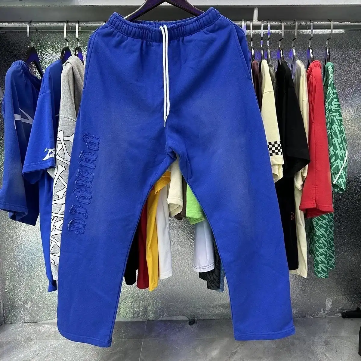 Purple Tracksuits [Hoodie + Pants Set] in Black — photo 12 of 15