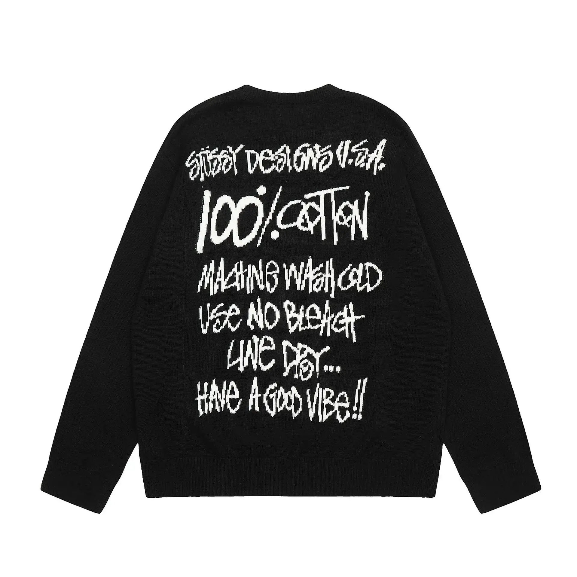 Stussy Graffiti Knit Sweater — photo 4 of 5