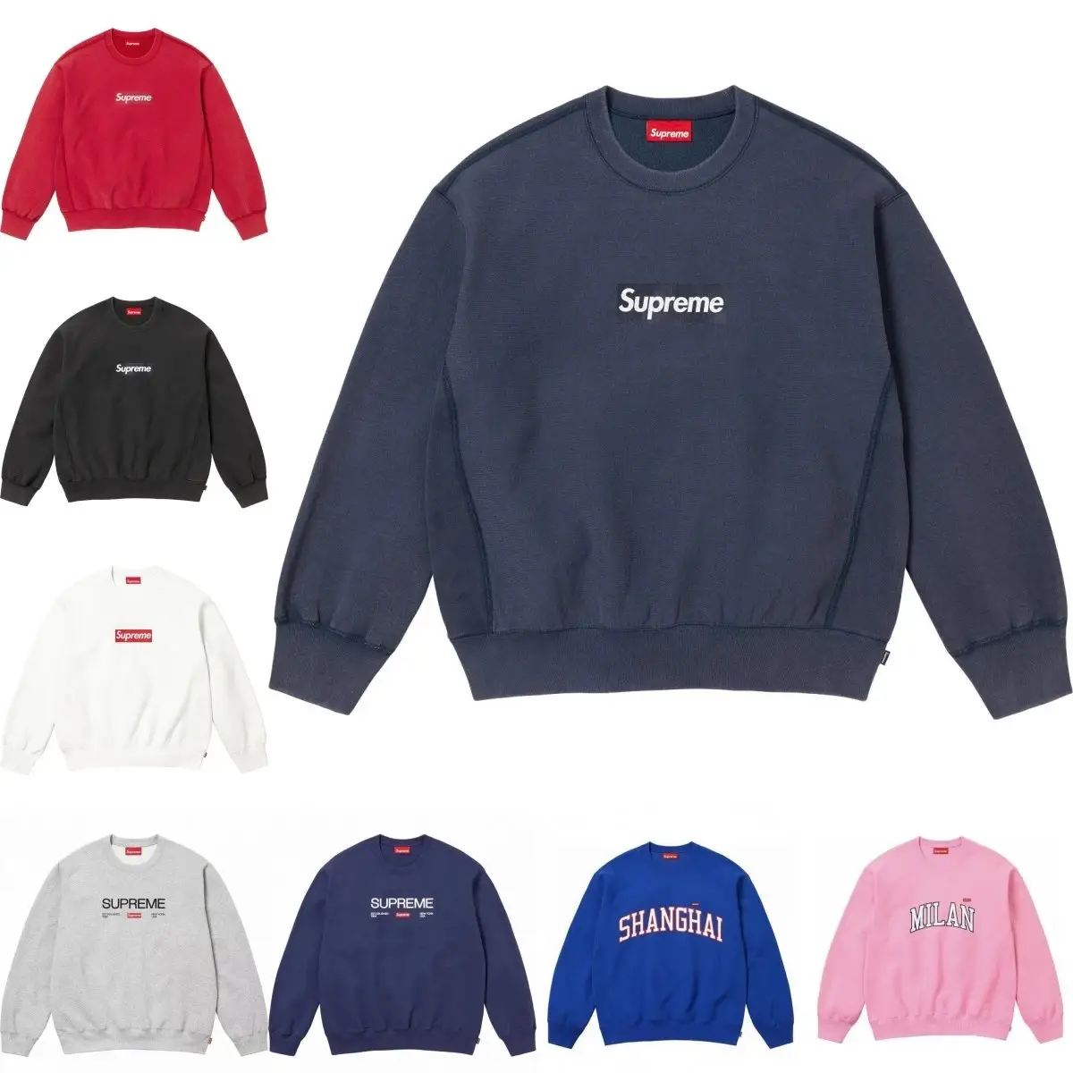 Supreme Box Logo Crewneck Sweatshirt