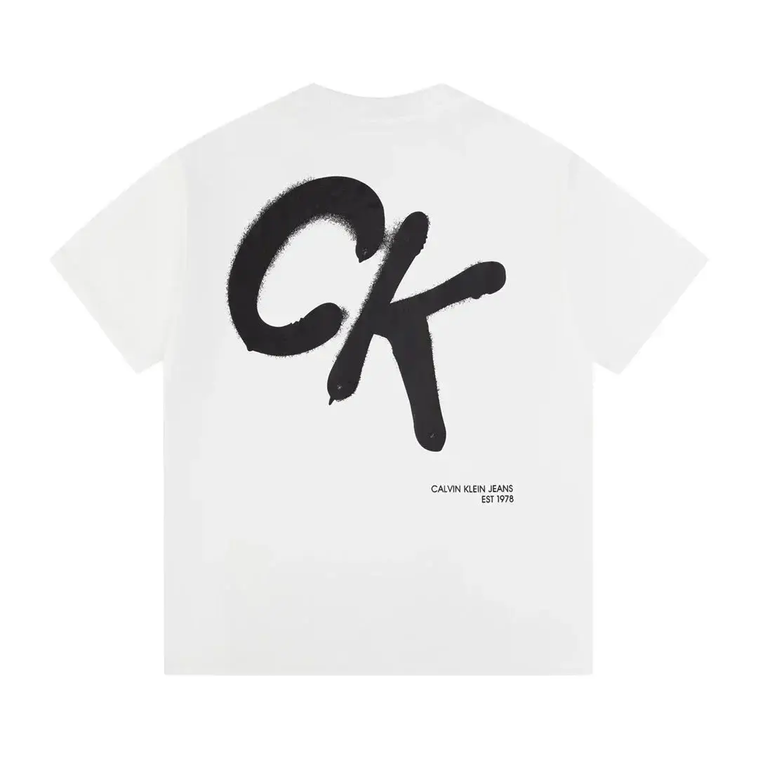 Calvin Klein Jeans CK Logo T-Shirt — photo 9 of 10