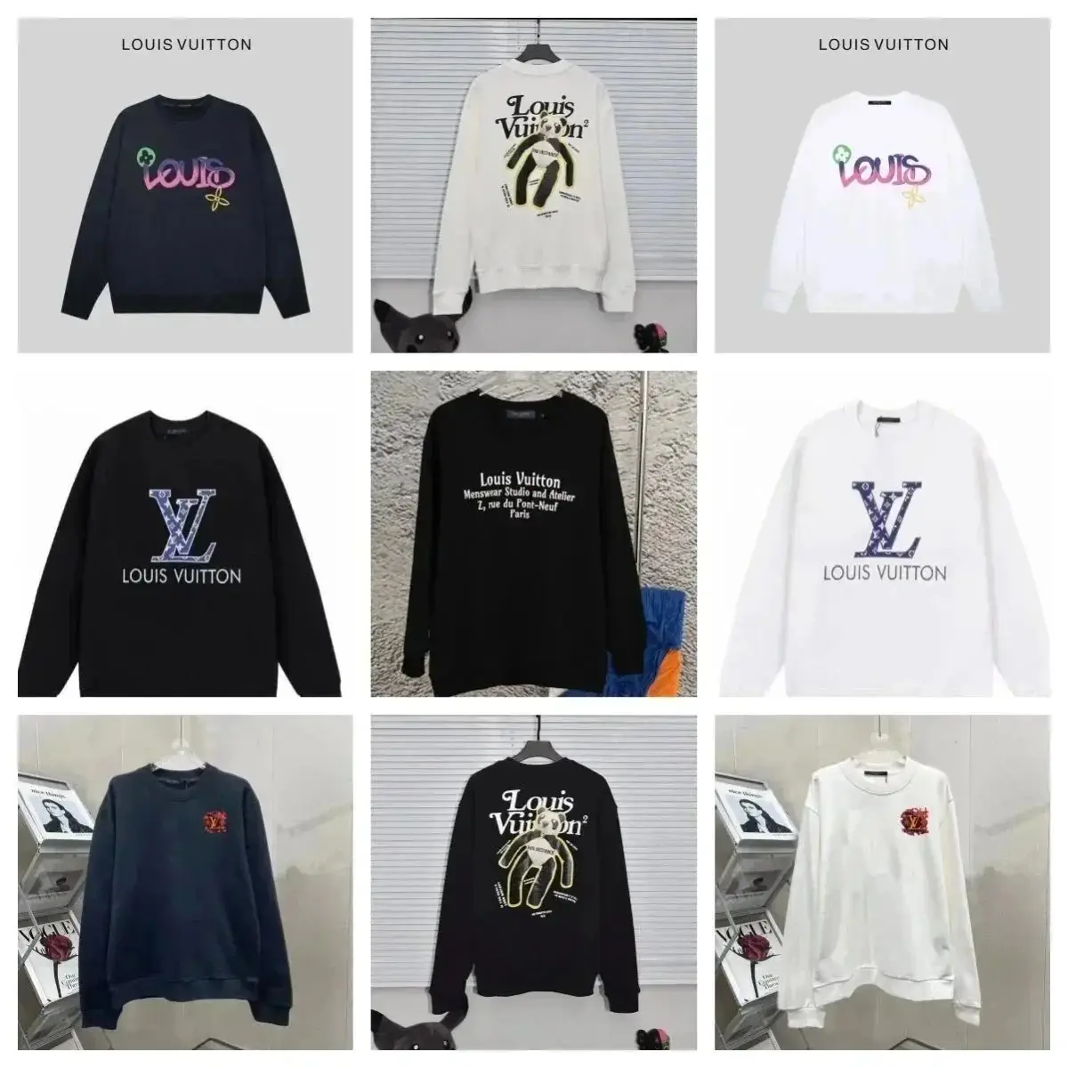 Louis Vuitton LV Monogram / Louis Vuitton2 / Gradient Logo Sweatshirts