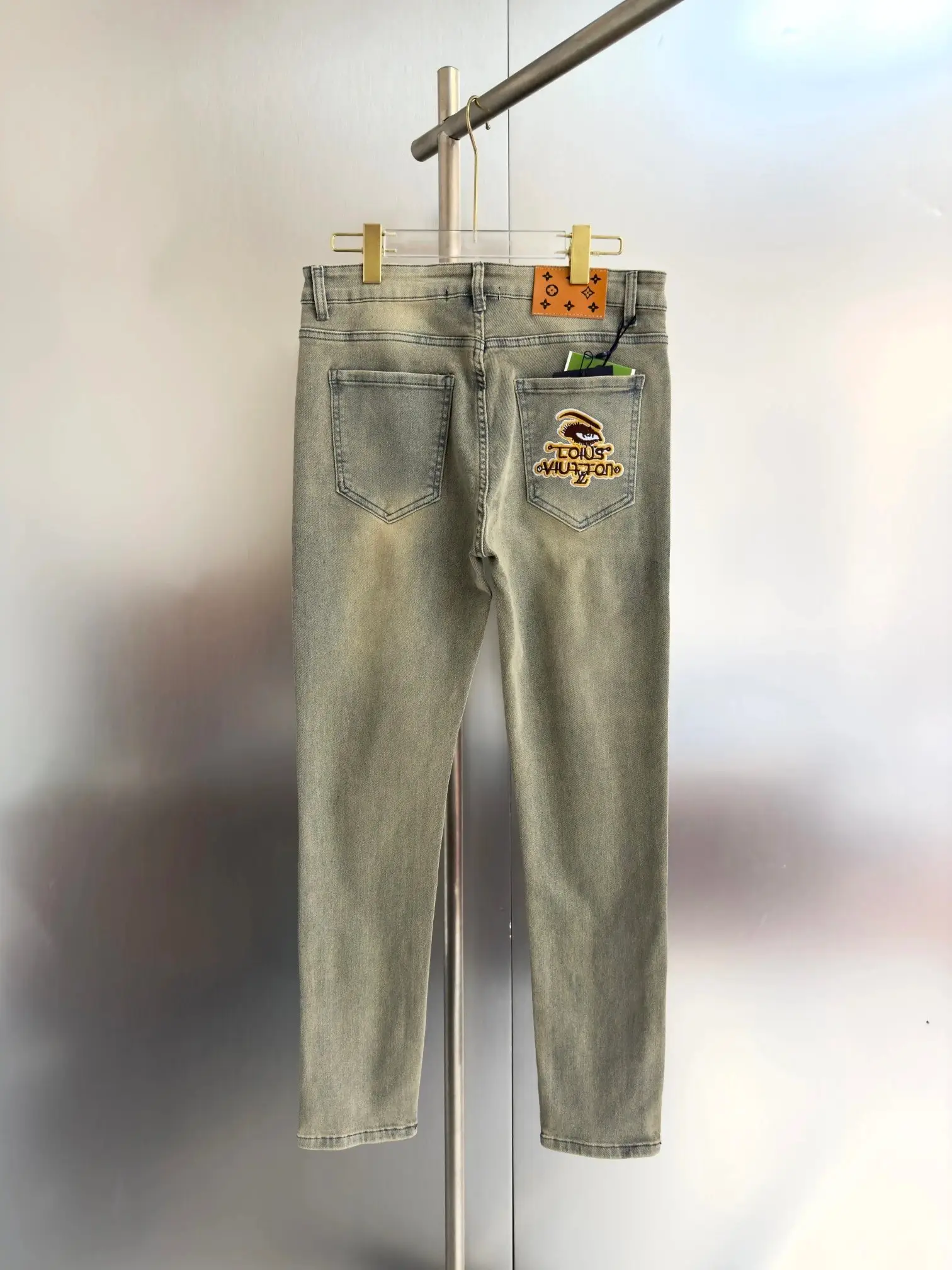 LV Black Straight-Leg Pants — photo 6 of 14