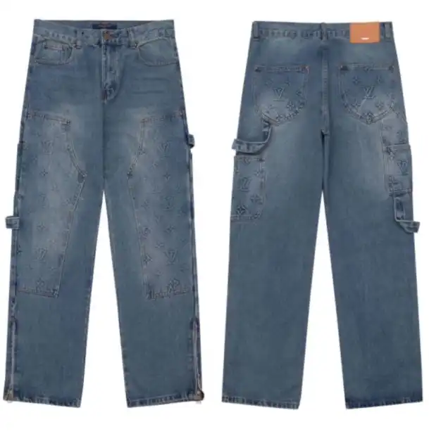 Louis Vuitton Monogram Denim Jeans — photo 10 of 15