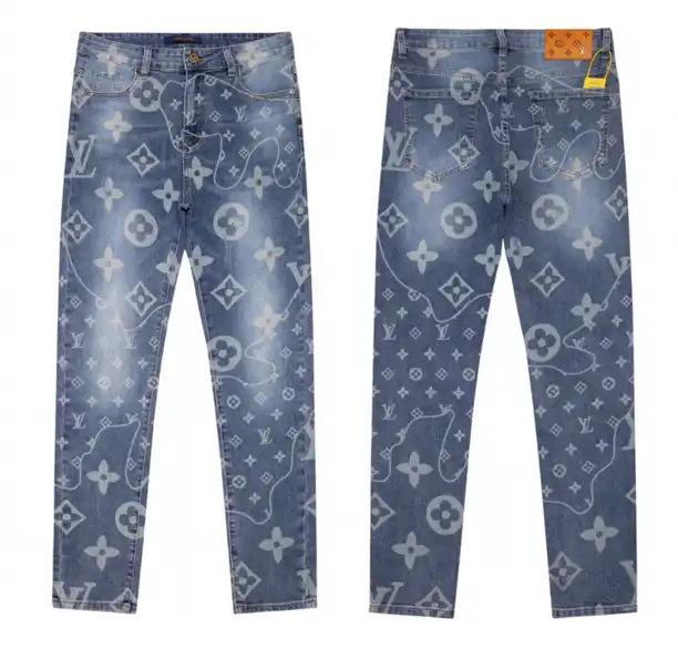 Louis Vuitton Monogram Denim Jeans — photo 11 of 15