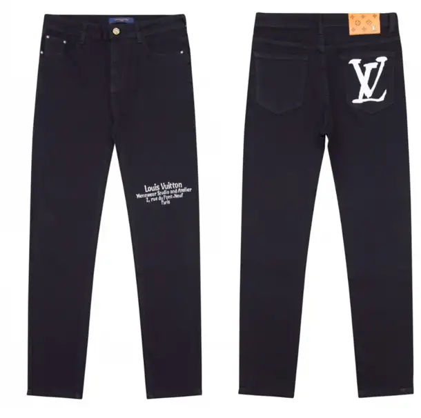 Louis Vuitton Monogram Denim Jeans — photo 15 of 15