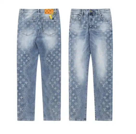 Louis Vuitton Monogram Denim Jeans — photo 5 of 15