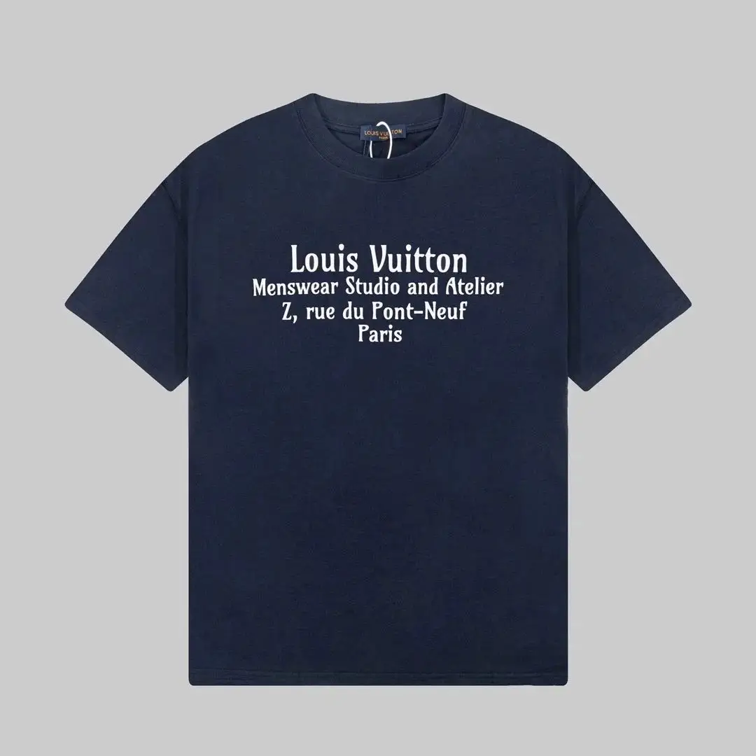 Louis Vuitton Menswear Studio T-Shirt Navy Blue — photo 2 of 14