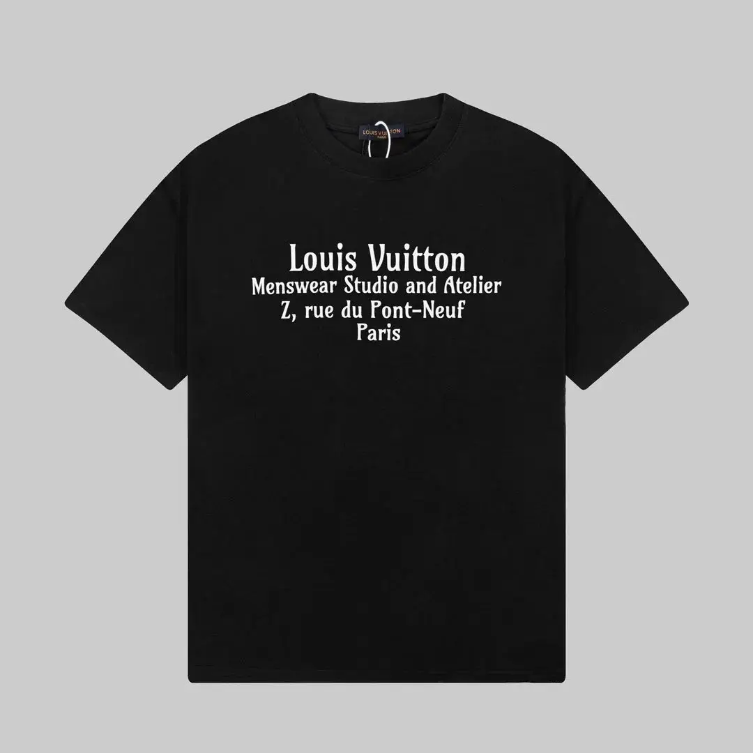 Louis Vuitton Menswear Studio T-Shirt Navy Blue — photo 4 of 14