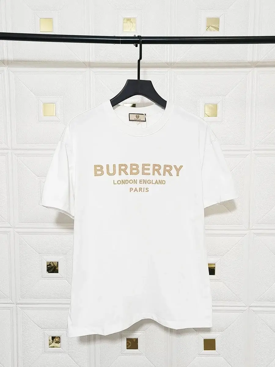 Burberry Logo T-Shirt - Red and Black Options