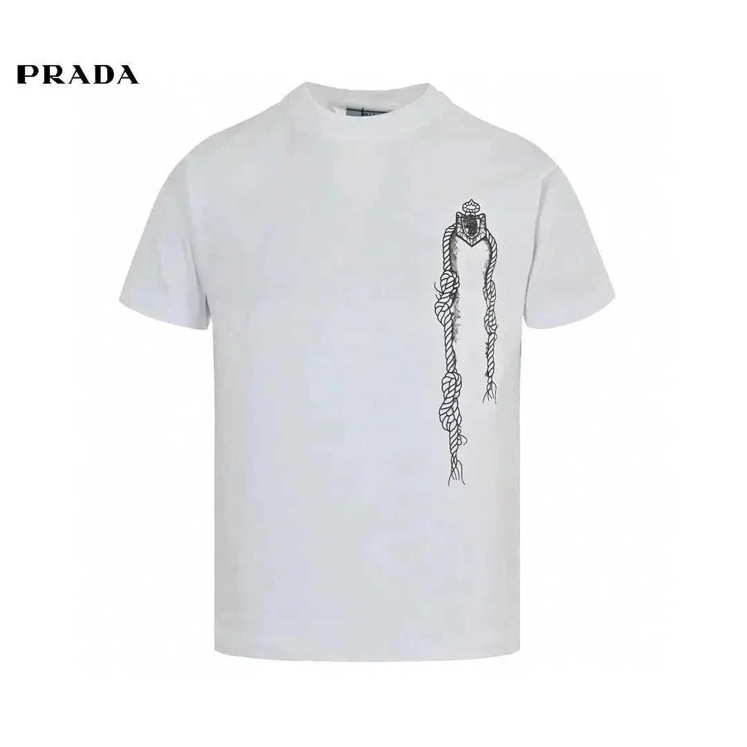 Prada Triangle Logo T-Shirt — photo 13 of 13