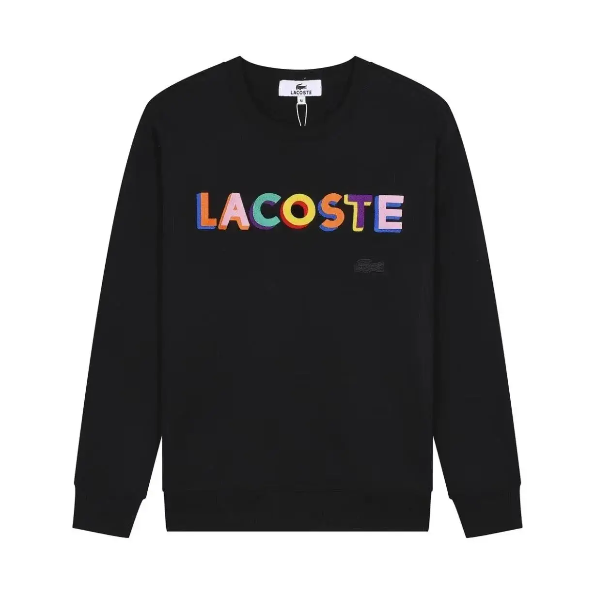 Lacoste Crocodile Graphic Long Sleeve Sweatshirt — photo 7 of 14