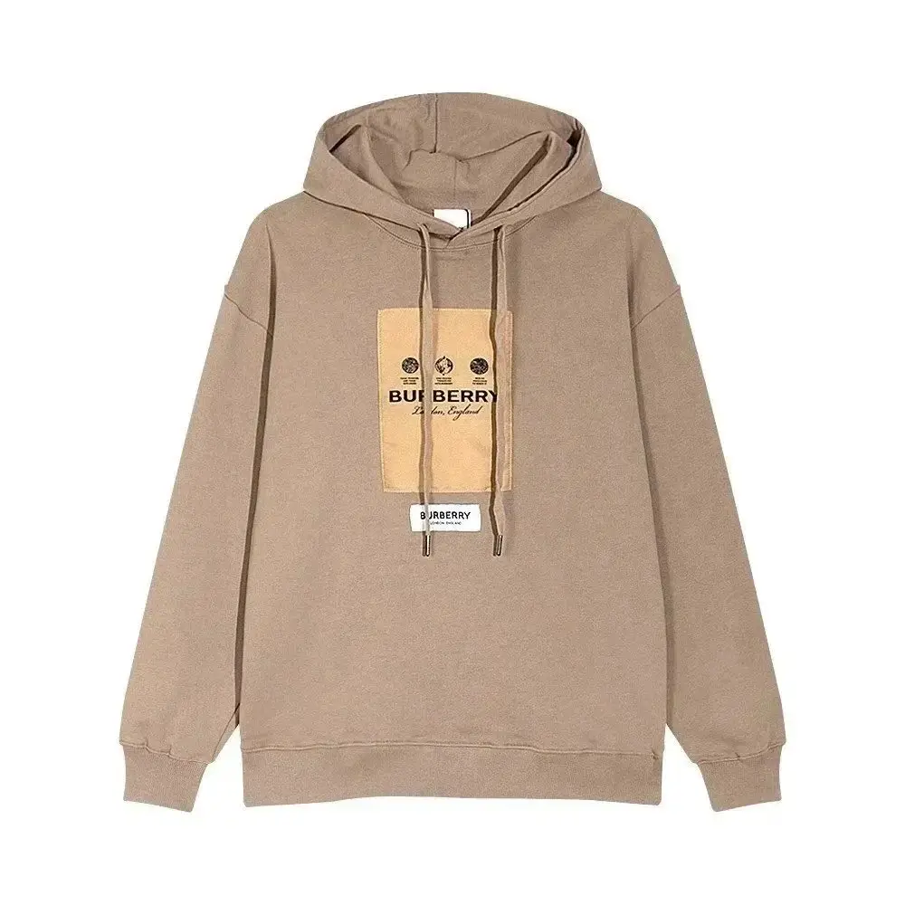 BURBERRY Cotton Logo Print Hoodie — photo 13 of 14