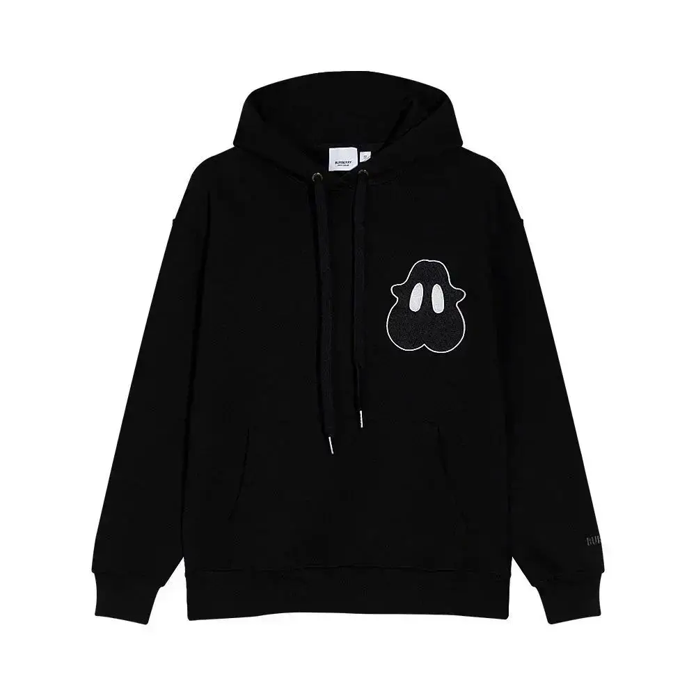 BURBERRY Cotton Logo Print Hoodie — photo 4 of 14