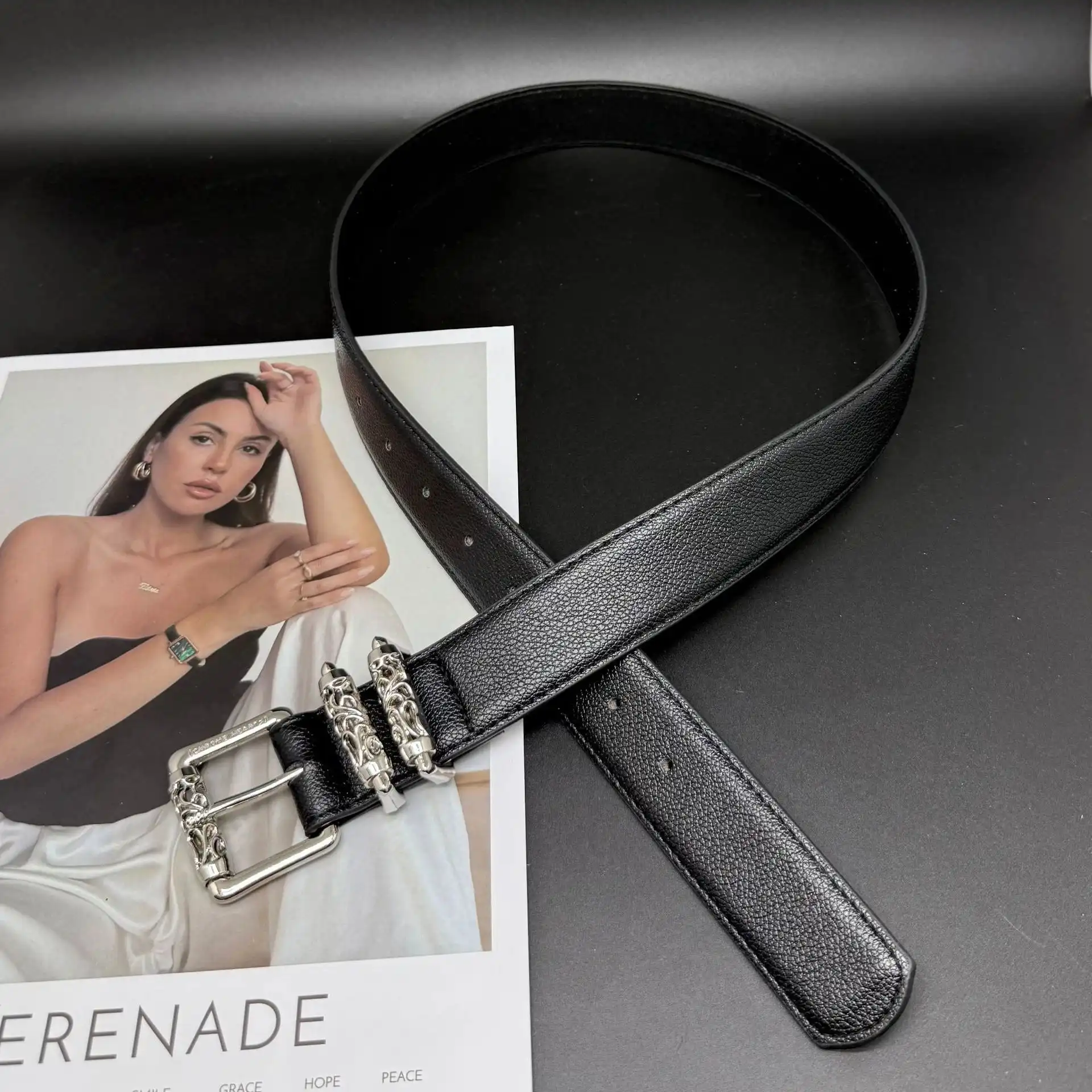 Chrome Hearts Leather Belt — photo 2 of 12