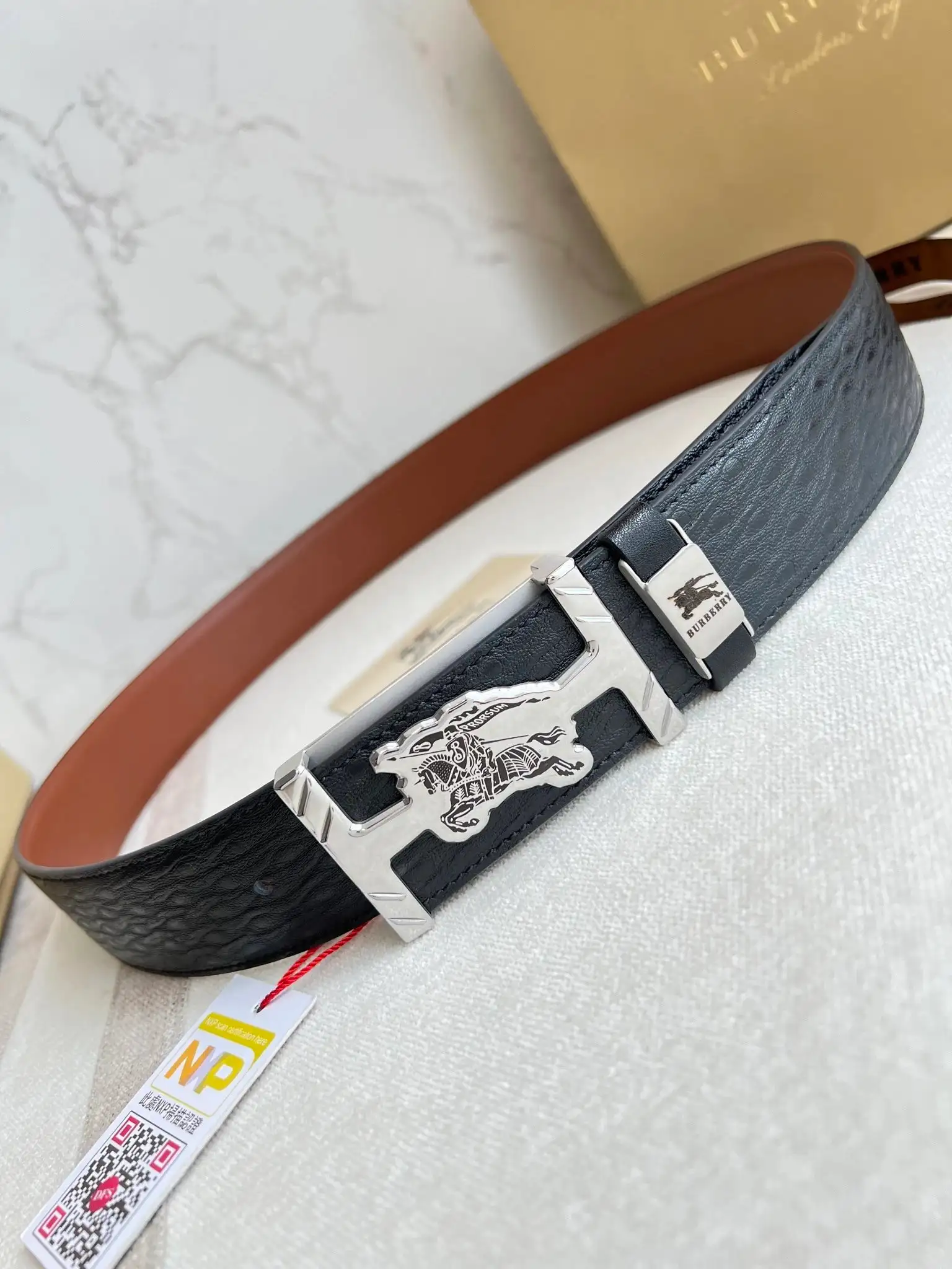 Burberry Leather Belt